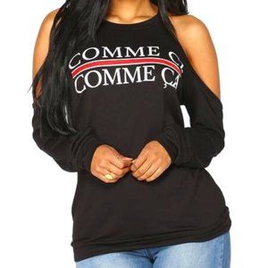 Fashion Nova Comme Ci Comme Ca Long Sleeve Top